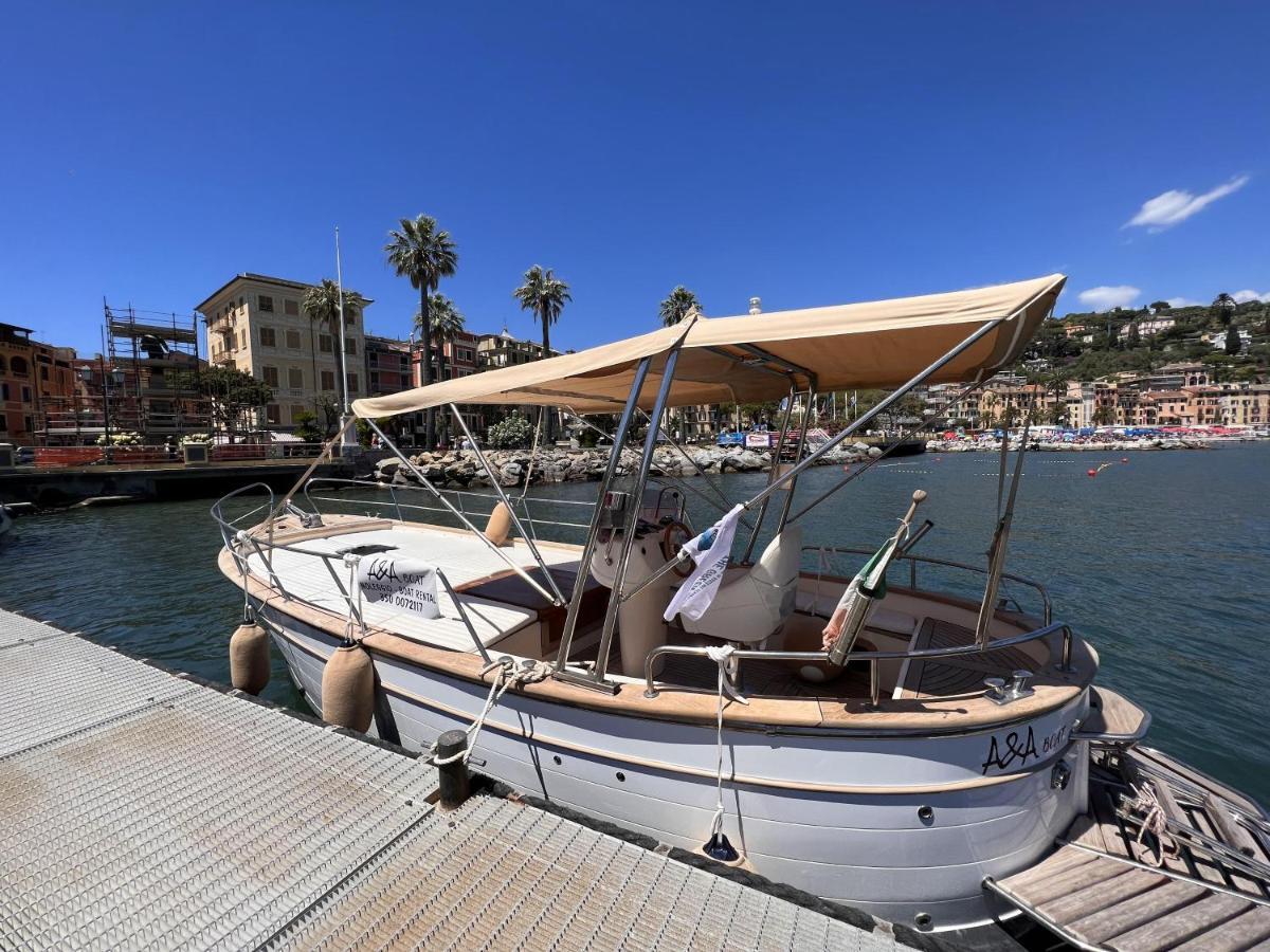 Mazzini 12, Elegant Central Apartment With Free Private Garage 800 M, Air Conditioning, Wi-Fi, Just 100 M From The Public Beach Rapallo Exterior foto