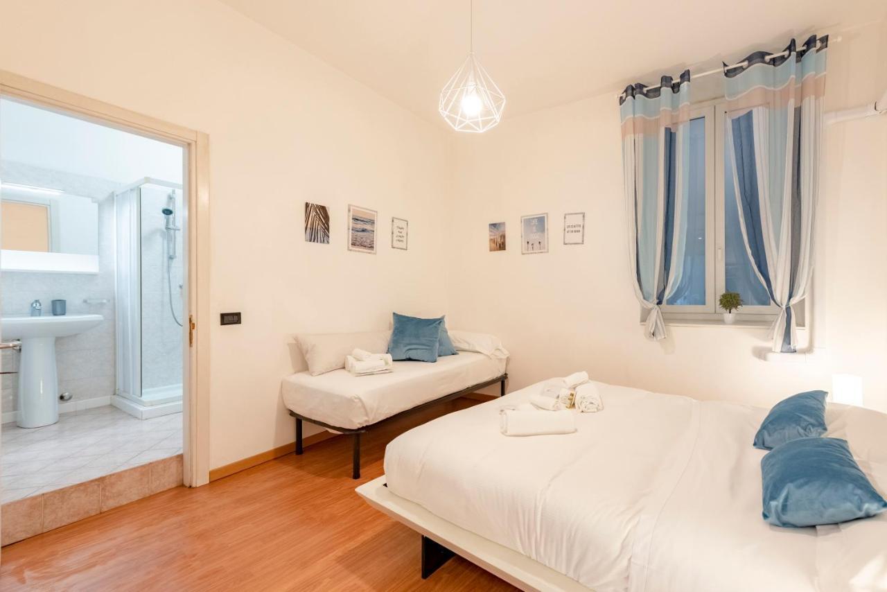 Mazzini 12, Elegant Central Apartment With Free Private Garage 800 M, Air Conditioning, Wi-Fi, Just 100 M From The Public Beach Rapallo Exterior foto