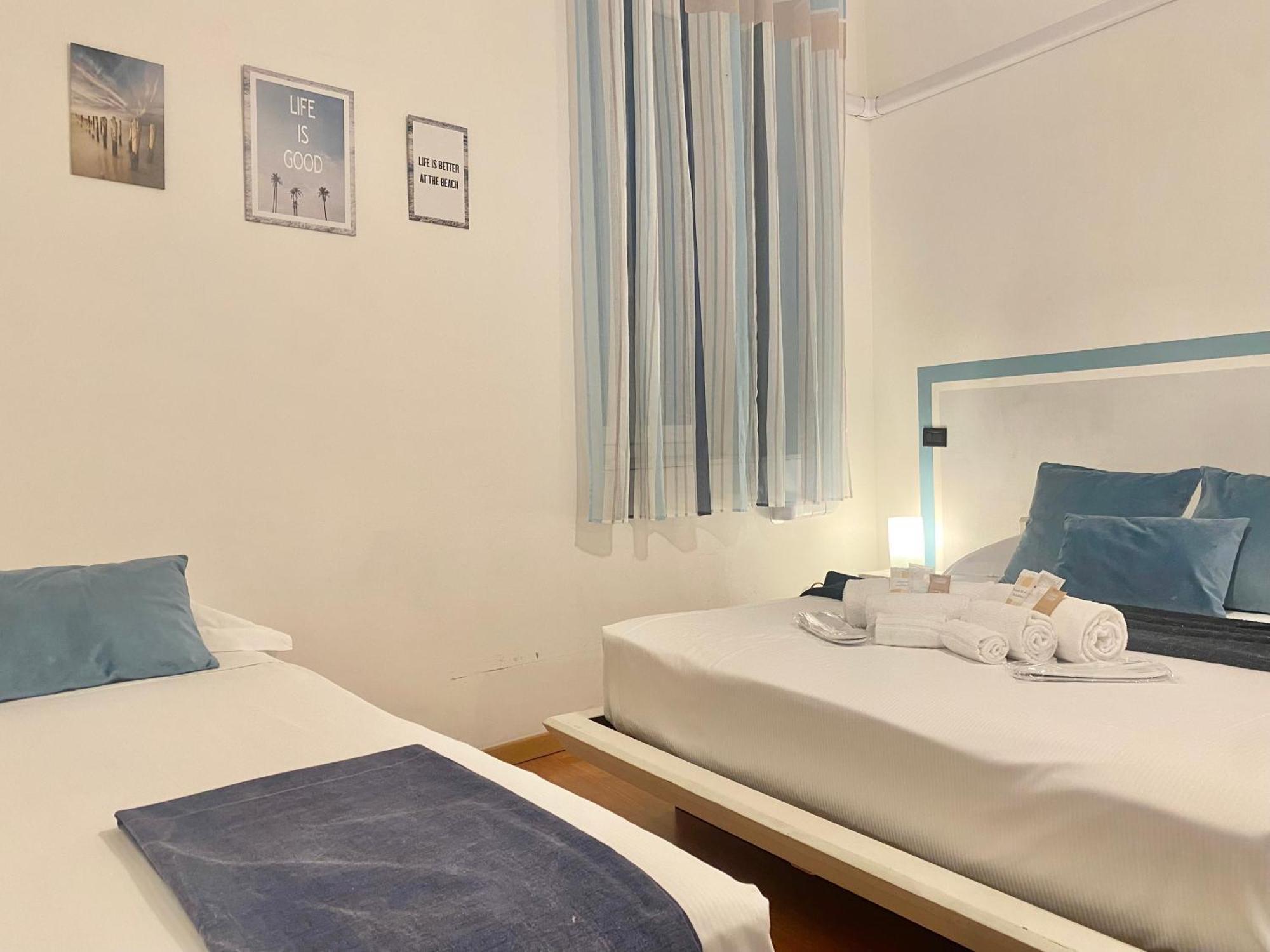 Mazzini 12, Elegant Central Apartment With Free Private Garage 800 M, Air Conditioning, Wi-Fi, Just 100 M From The Public Beach Rapallo Exterior foto