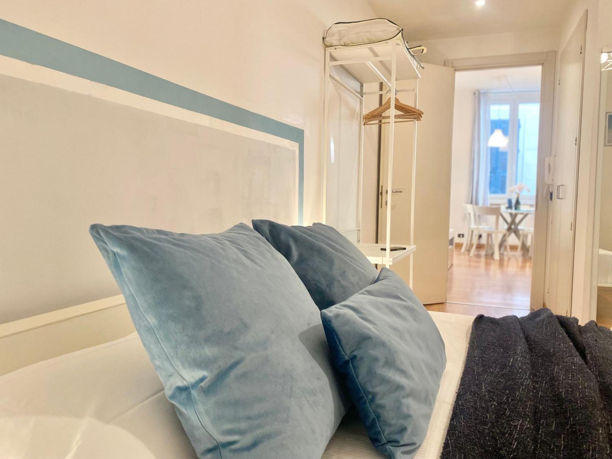 Mazzini 12, Elegant Central Apartment With Free Private Garage 800 M, Air Conditioning, Wi-Fi, Just 100 M From The Public Beach Rapallo Exterior foto